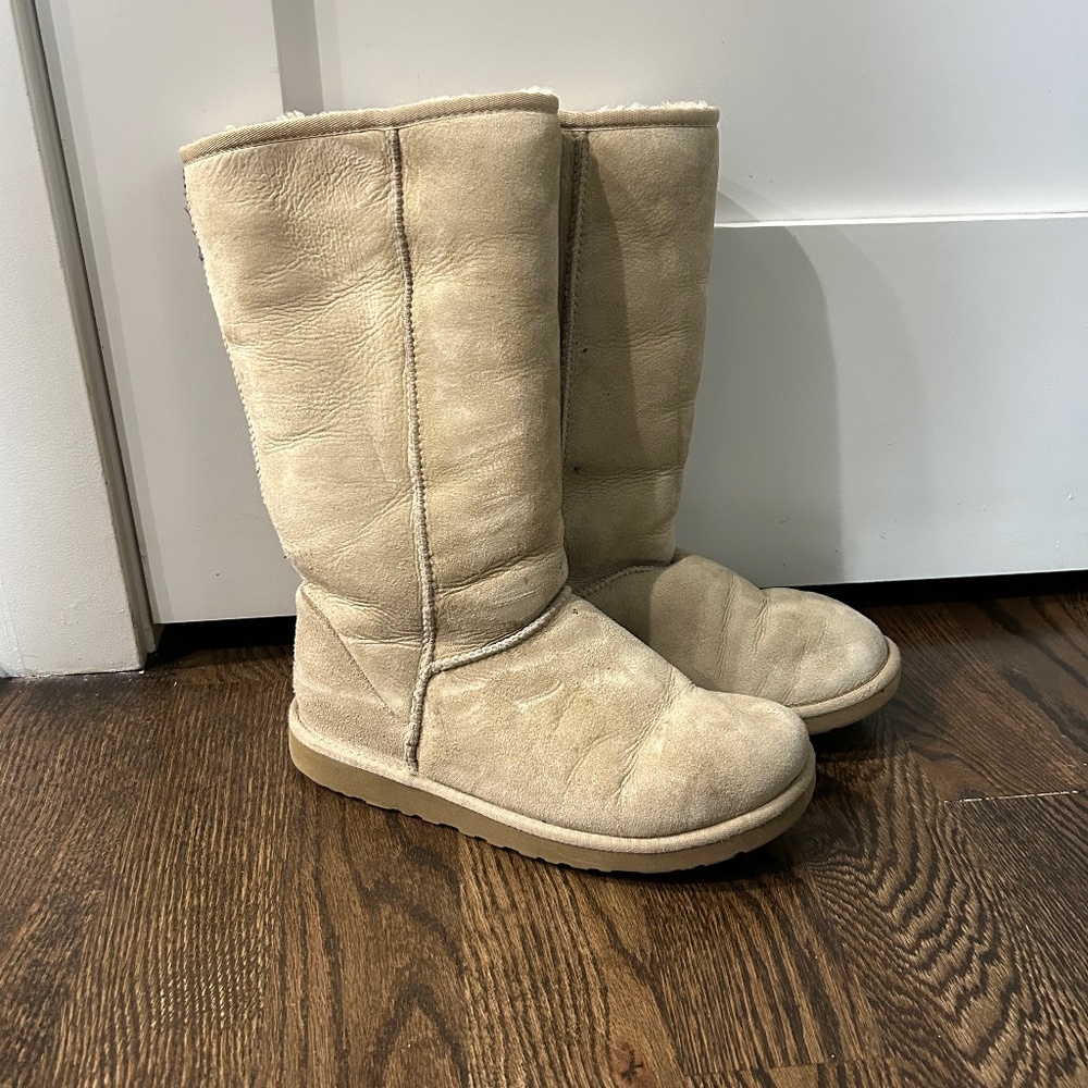 tall tan ugg boots